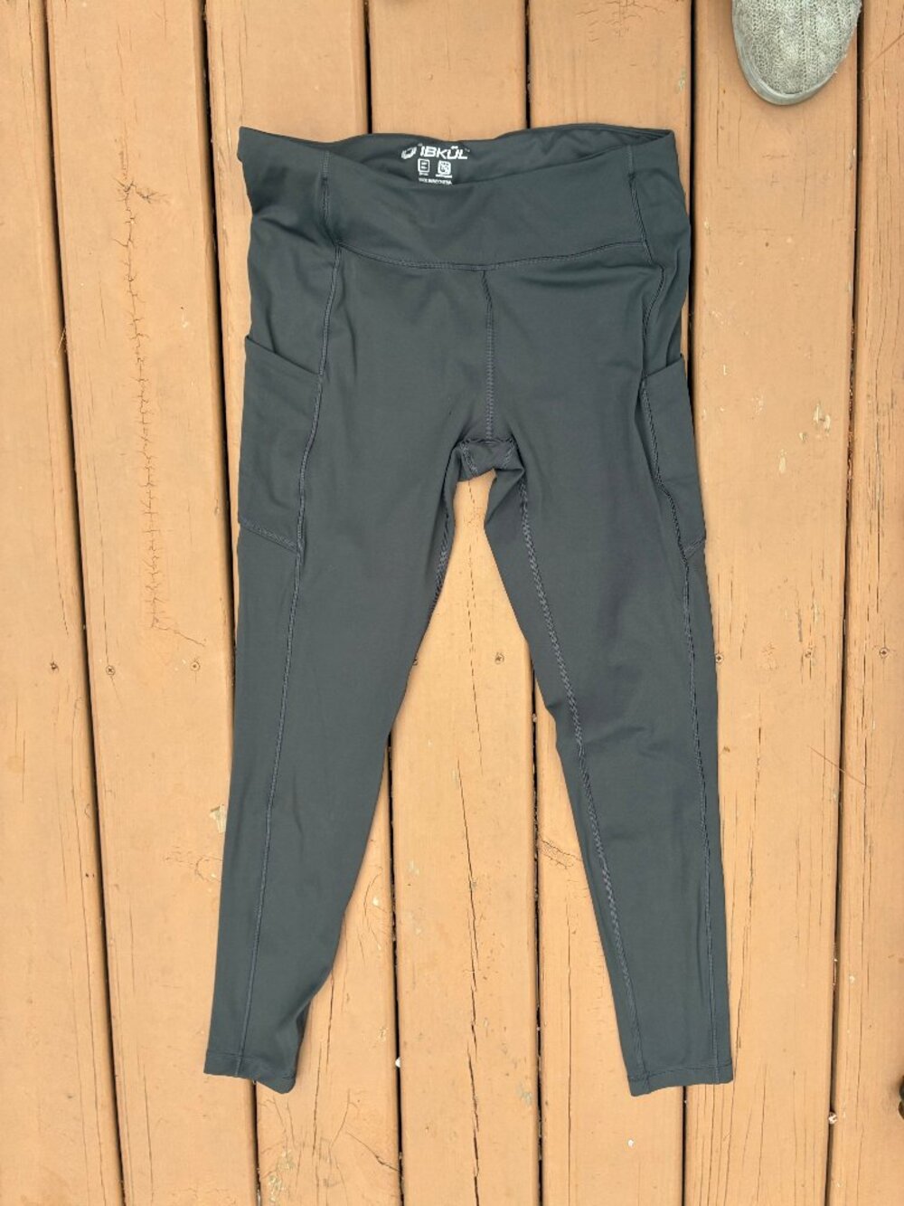 News IBKUL Leggings Black Charcoal Large